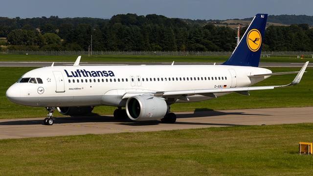 D-AINJ:Airbus A320:Lufthansa